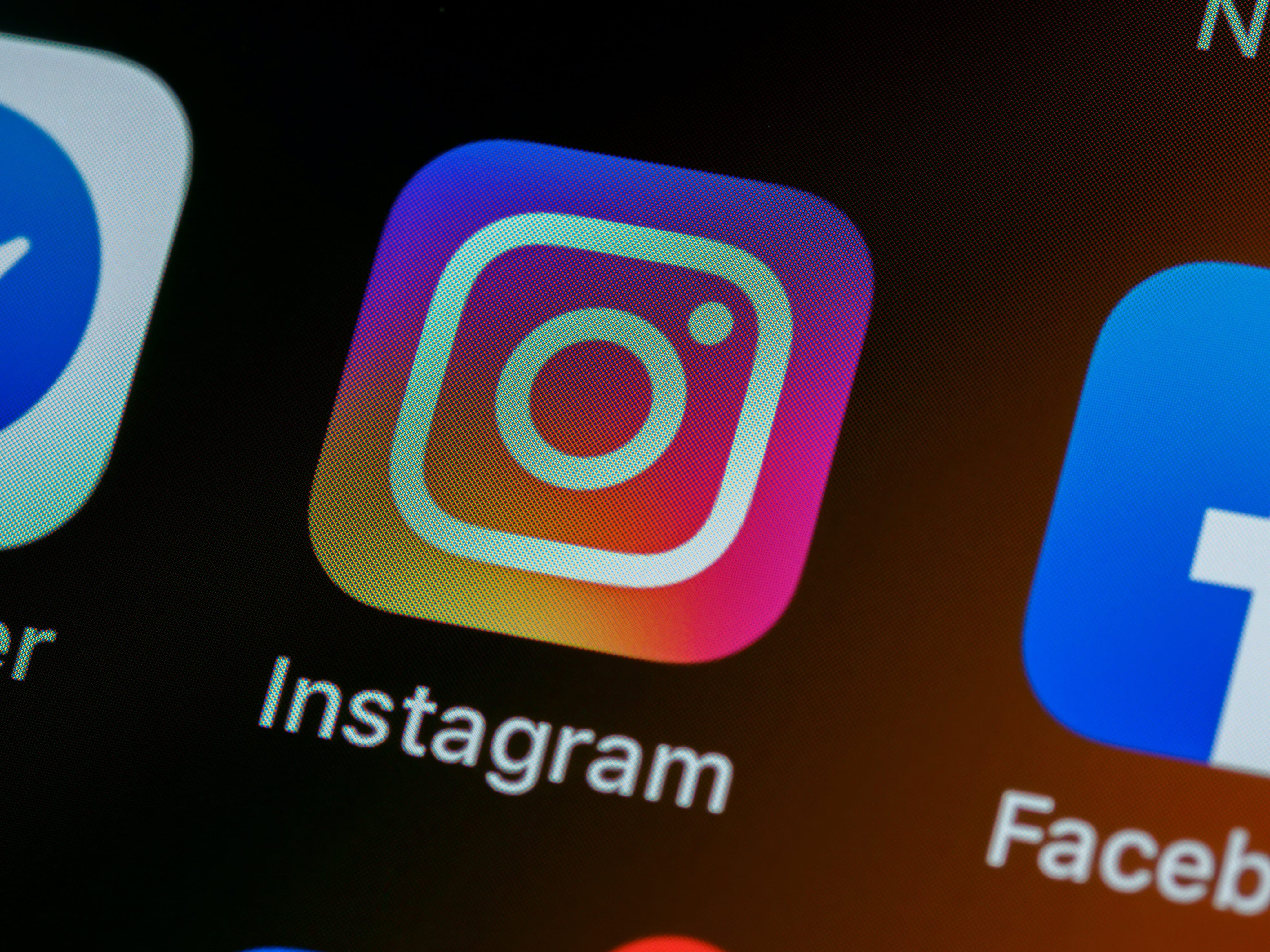 Logo do Instagram no iOS