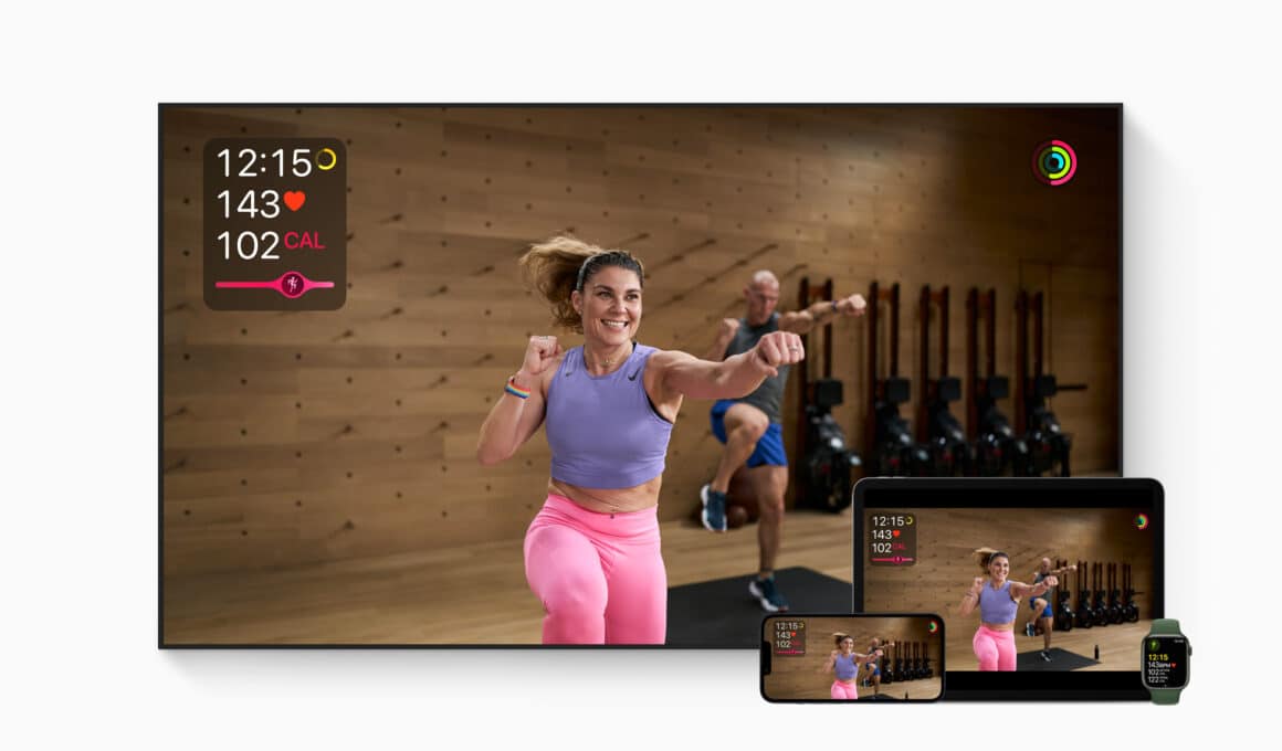Apple Fitness+ em Apple TV, iPad, iPhone e Apple Watch