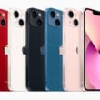 Todas as cores dos iPhones 13