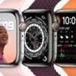 Linha de Apple Watches Series 7