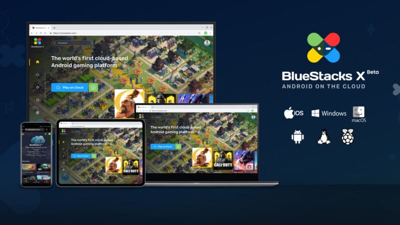 BlueStacks X, streaming de jogos Android