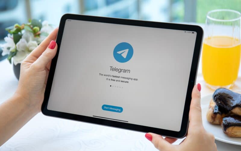 Telegram no iPad