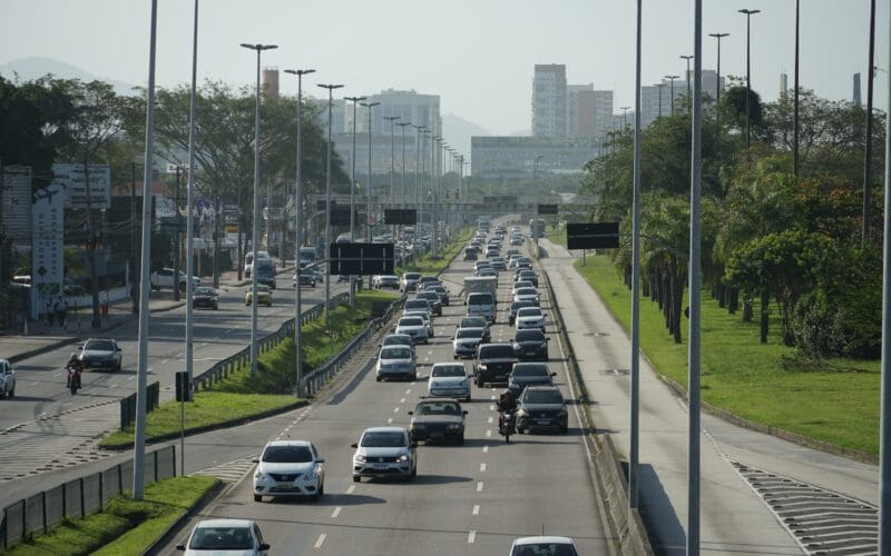 Trânsito na cidade do Rio de Janeiro