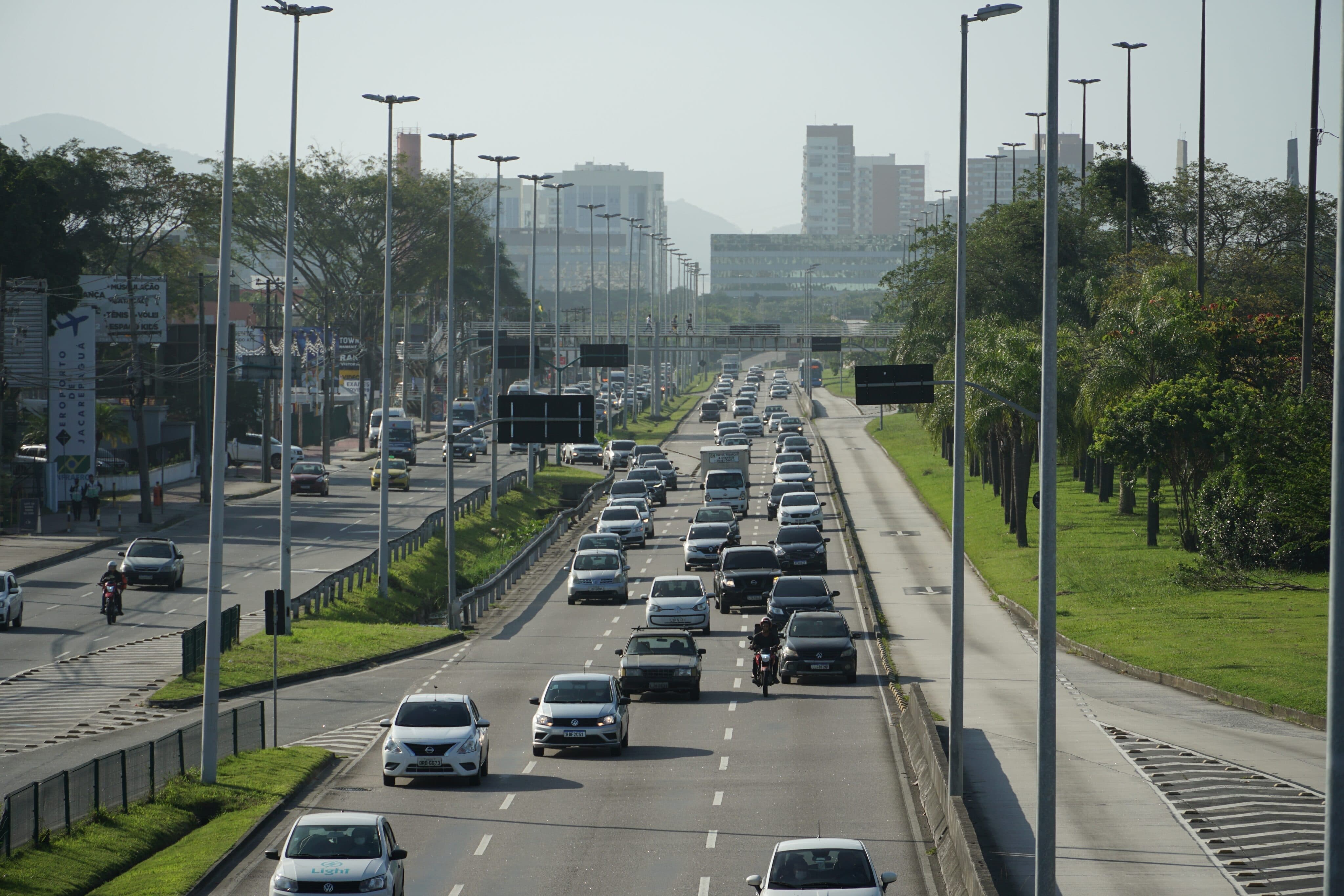 Trânsito na cidade do Rio de Janeiro