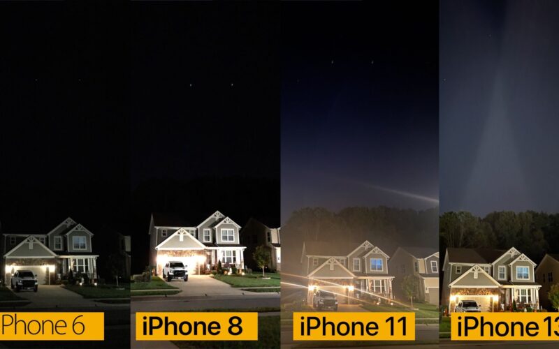 Comparativo de câmeras: iPhone 6, iPhone 8, iPhone 11 e iPhone 13