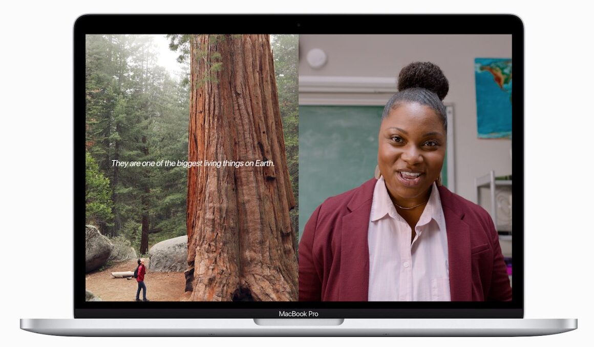Vídeo ao Vivo no Keynote do macOS