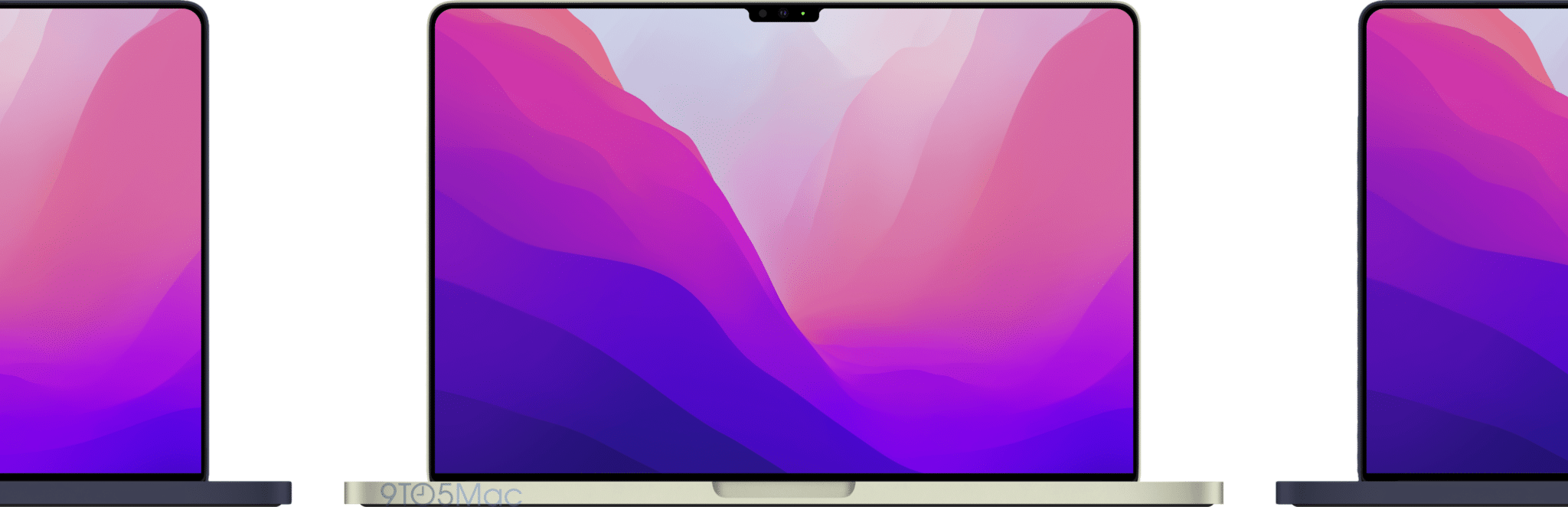Leaked image shows notch on MacBook Pro screen - MacMagazine