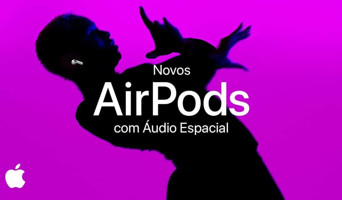 Vídeo dos AirPods (3ª geração)