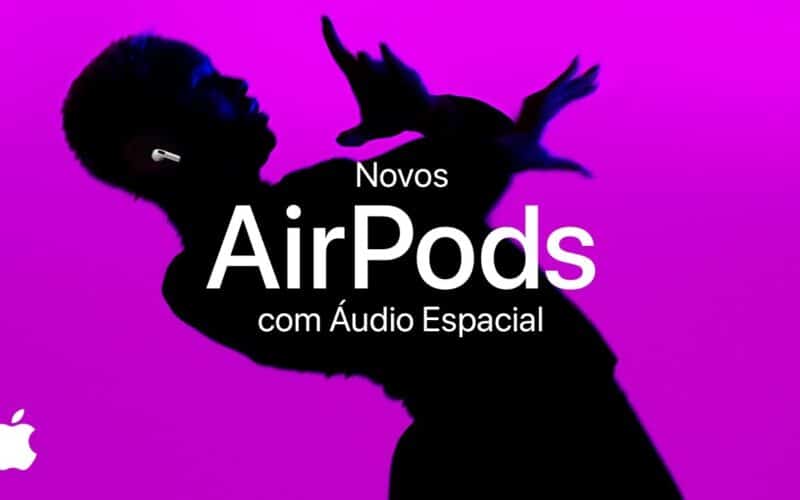Vídeo dos AirPods (3ª geração)