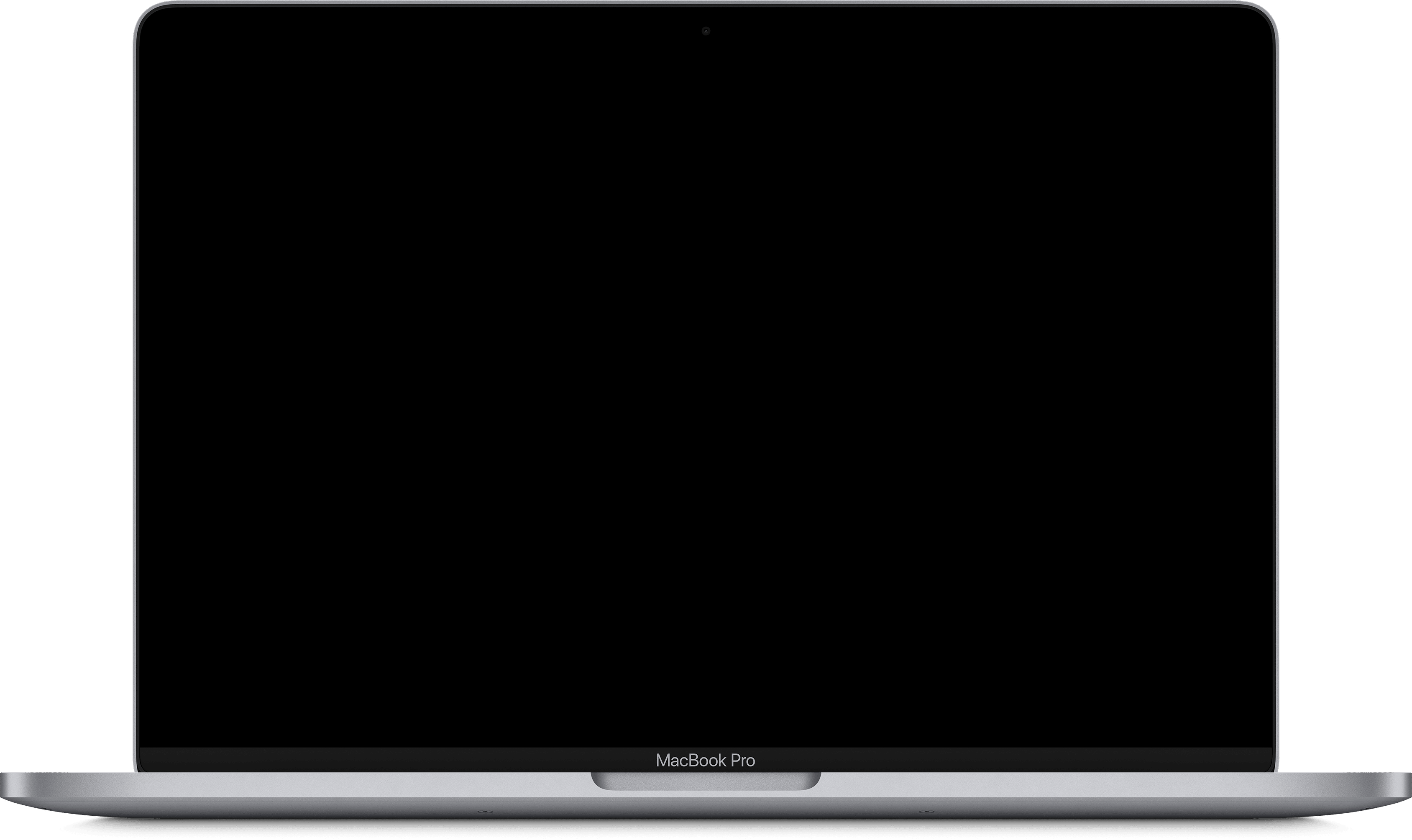 MacBook Pro com tela preta