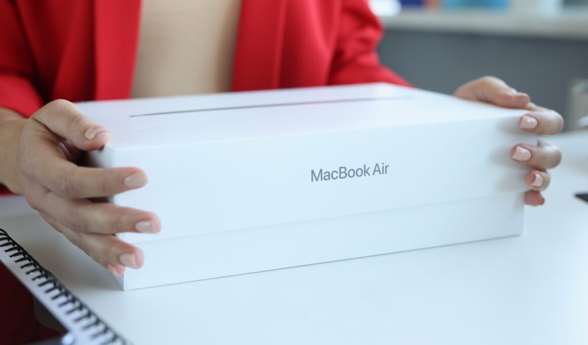 Caixa de MacBook Air