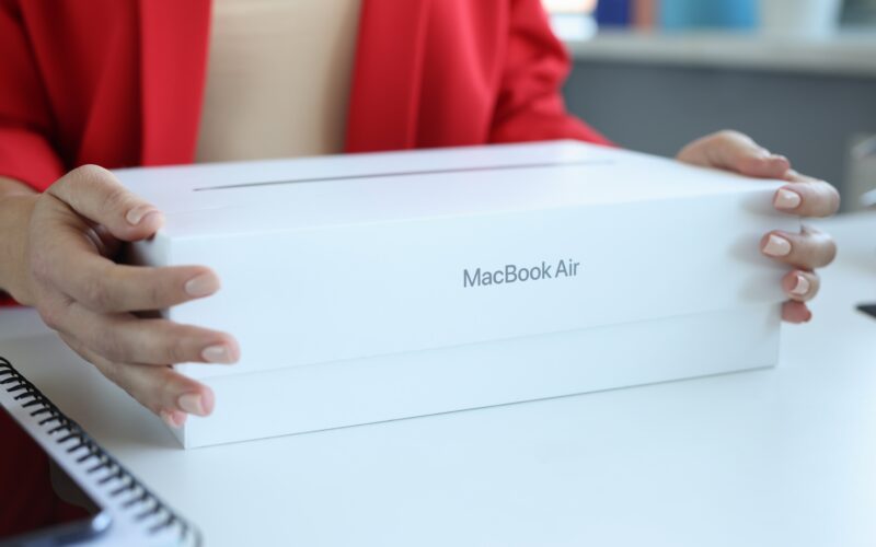 Caixa de MacBook Air