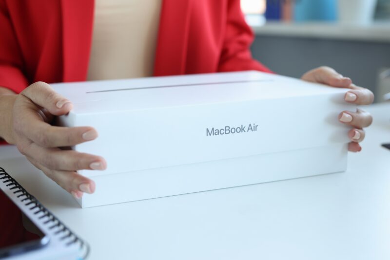 Caixa de MacBook Air