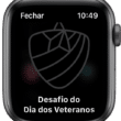 Desafio do Dia dos Veteranos no Apple Watch