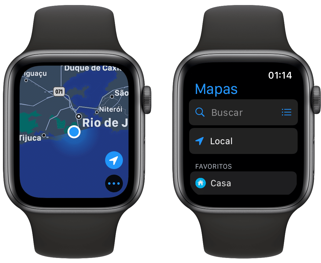 Mapas 2025 apple watch