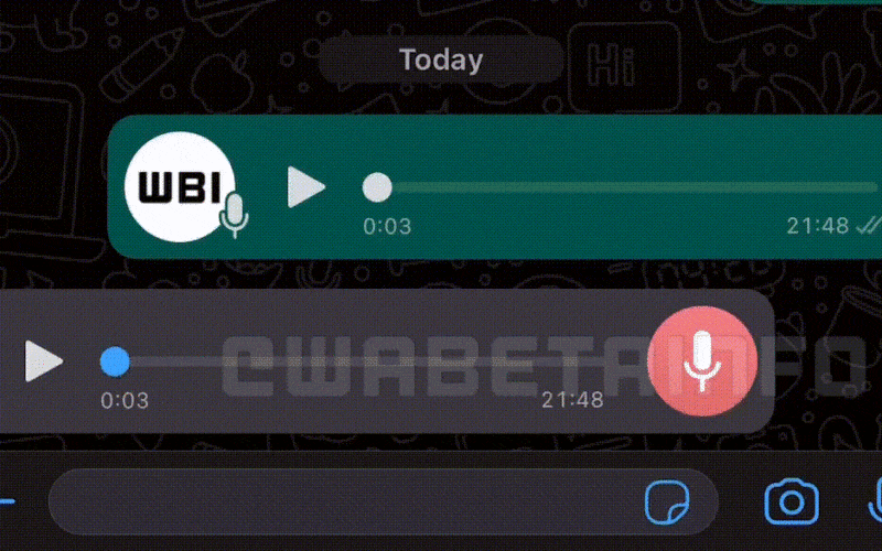 Controlando a velocidade de áudios encaminhados no WhatsApp