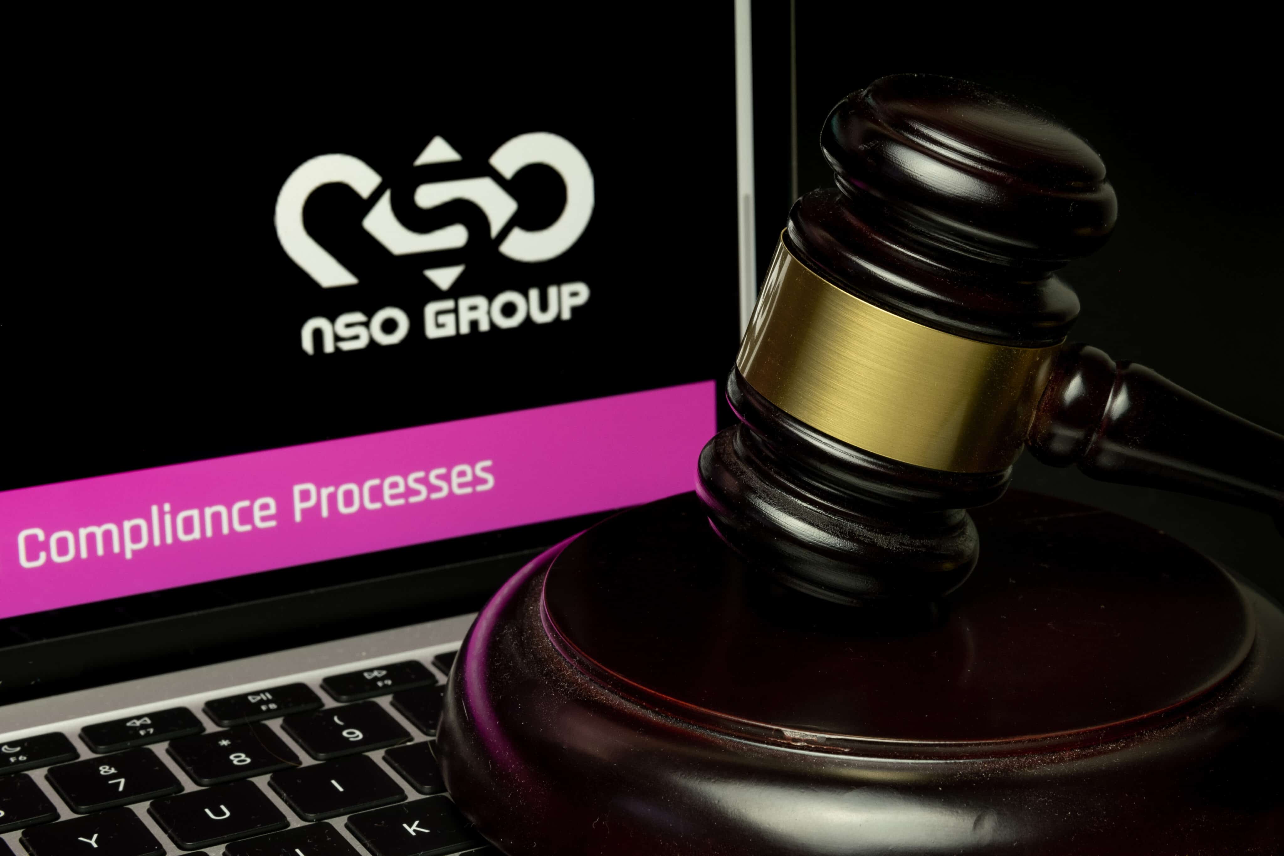 Logo NSO Group e malhete