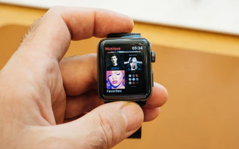 Música no Apple Watch