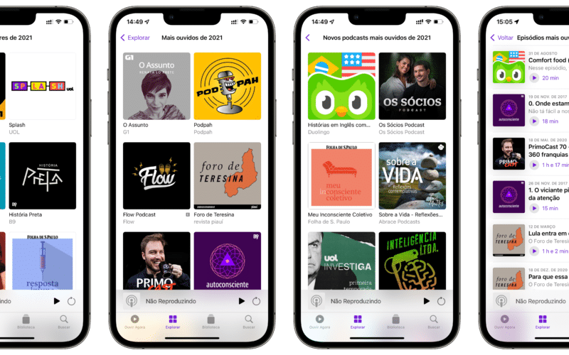 Apple Podcasts: melhores de 2021
