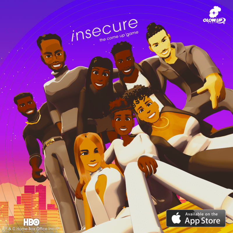 Imagem promocional do jogo "Insecure: The Come Up Game"