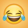 Emoji chorando de rir