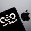 Logo do NSO Group e da Apple