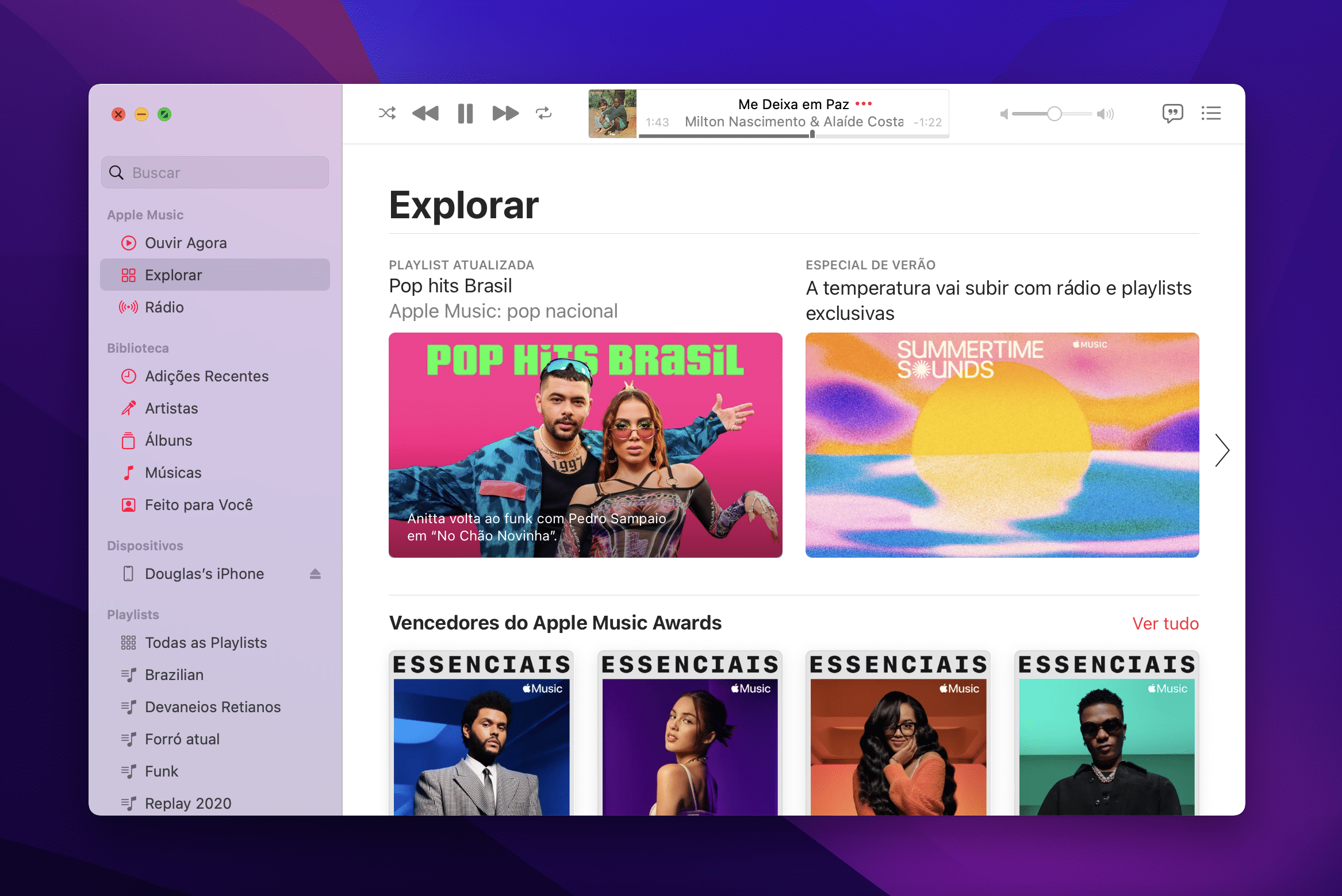 Apple Music chega ao PS5 com opção de escutar músicas enquanto