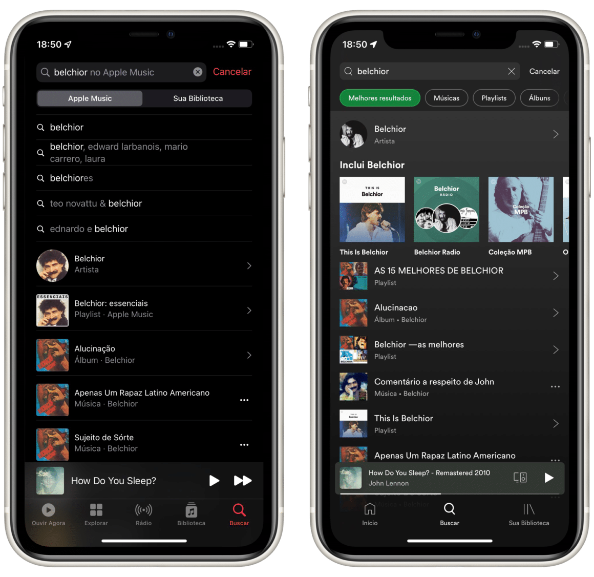 Comparativo Apple Music vs. Spotify MacMagazine