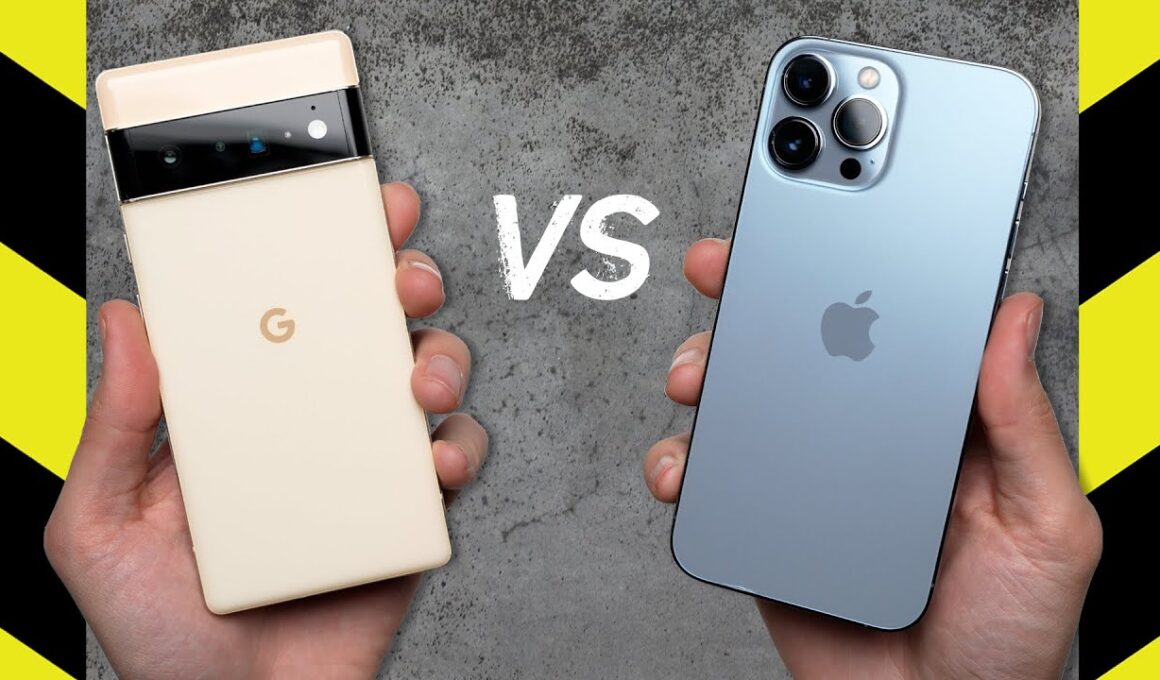 Teste de queda: iPhone 13 Pro Max vs. Google Pixel 6 Pro