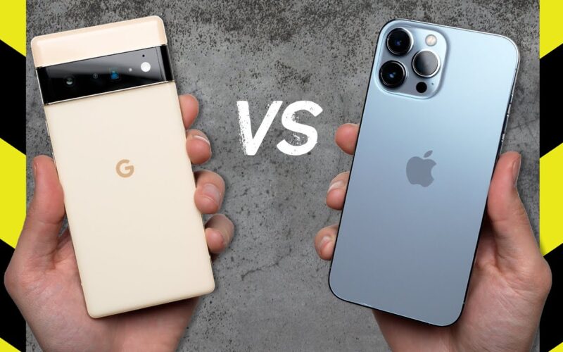 Teste de queda: iPhone 13 Pro Max vs. Google Pixel 6 Pro
