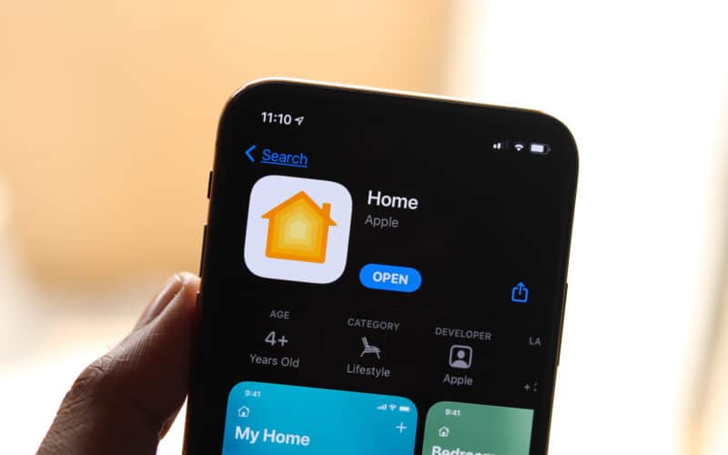 App Casa (Home) no iPhone