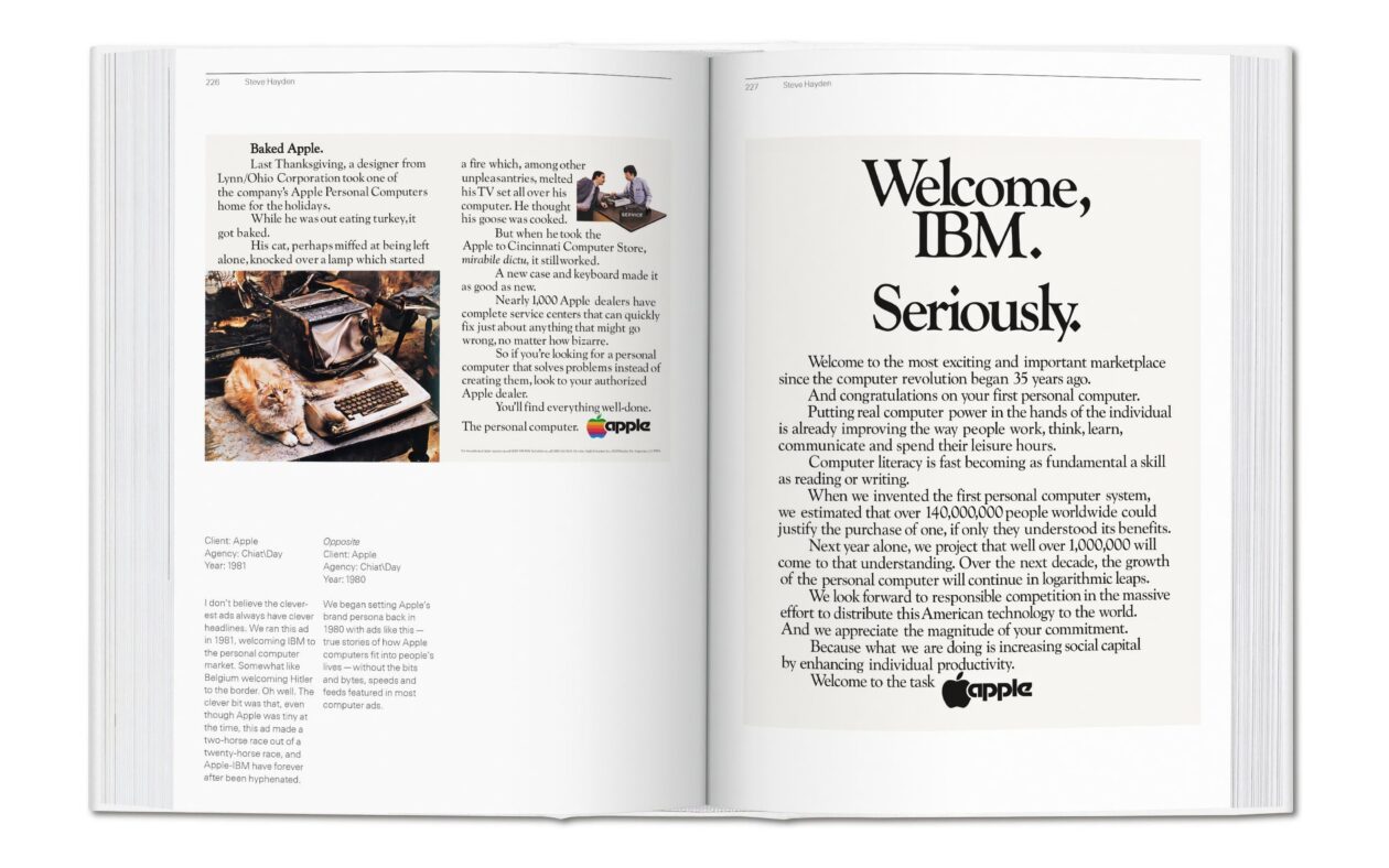 Anúncio "Welcome, IBM. Seriously"