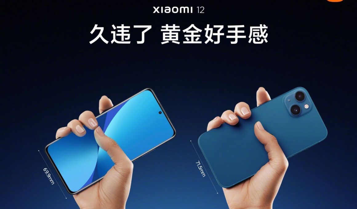 Xiaomi 12 e iPhone 13