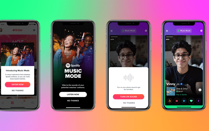 Music Mode no Tinder
