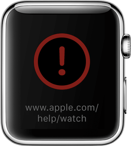 Erro durante atualização do watchOS no Apple Watch