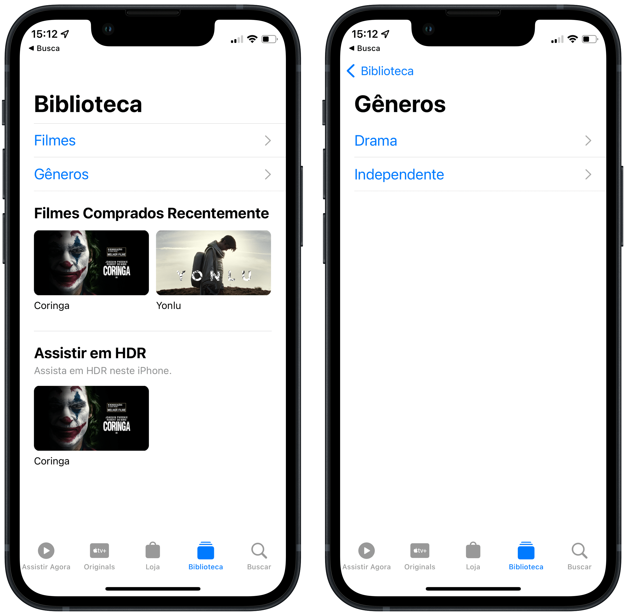 Como visualizar o histórico de downloads/compras do ID Apple