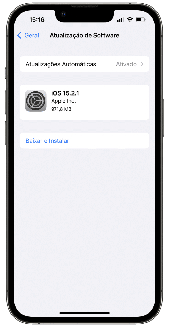 iOS 15.2.1