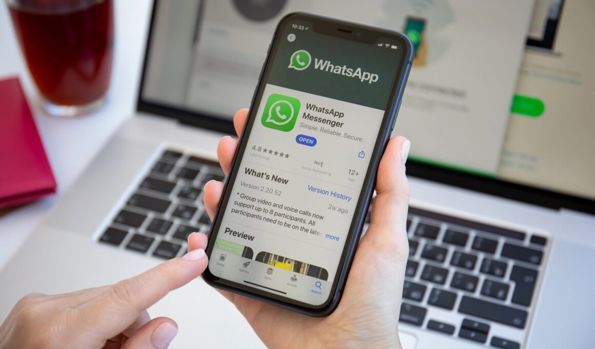 WhatsApp no iPhone e no Mac