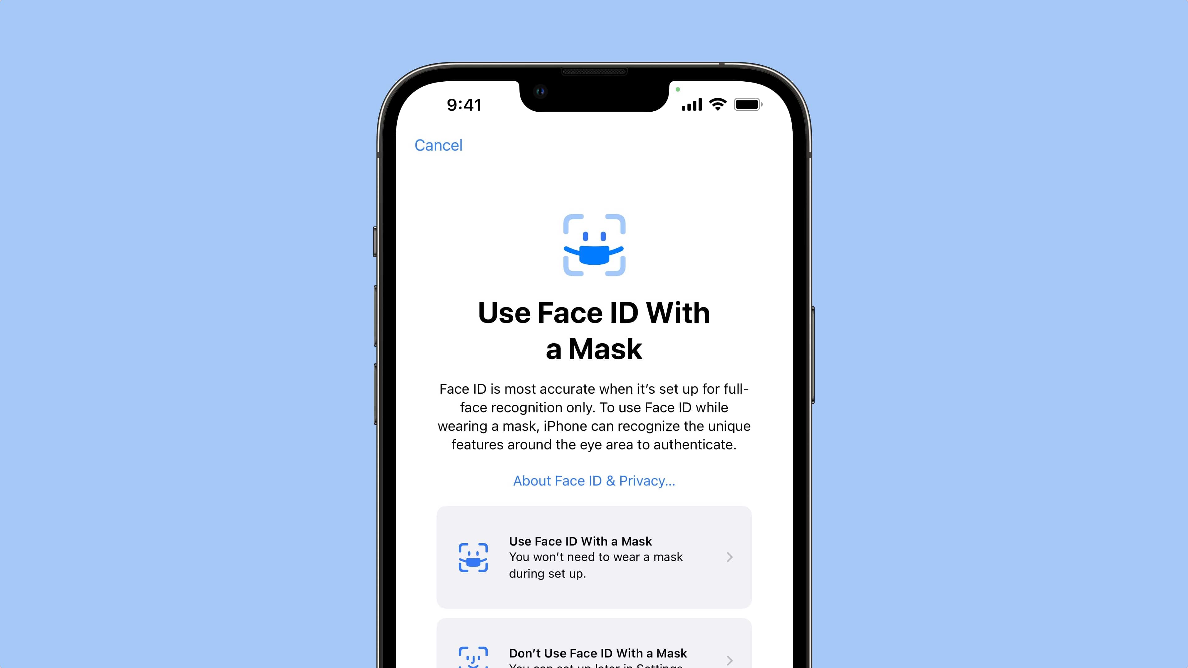 iPhone: como fazer o Face ID reconhecer rosto com máscara