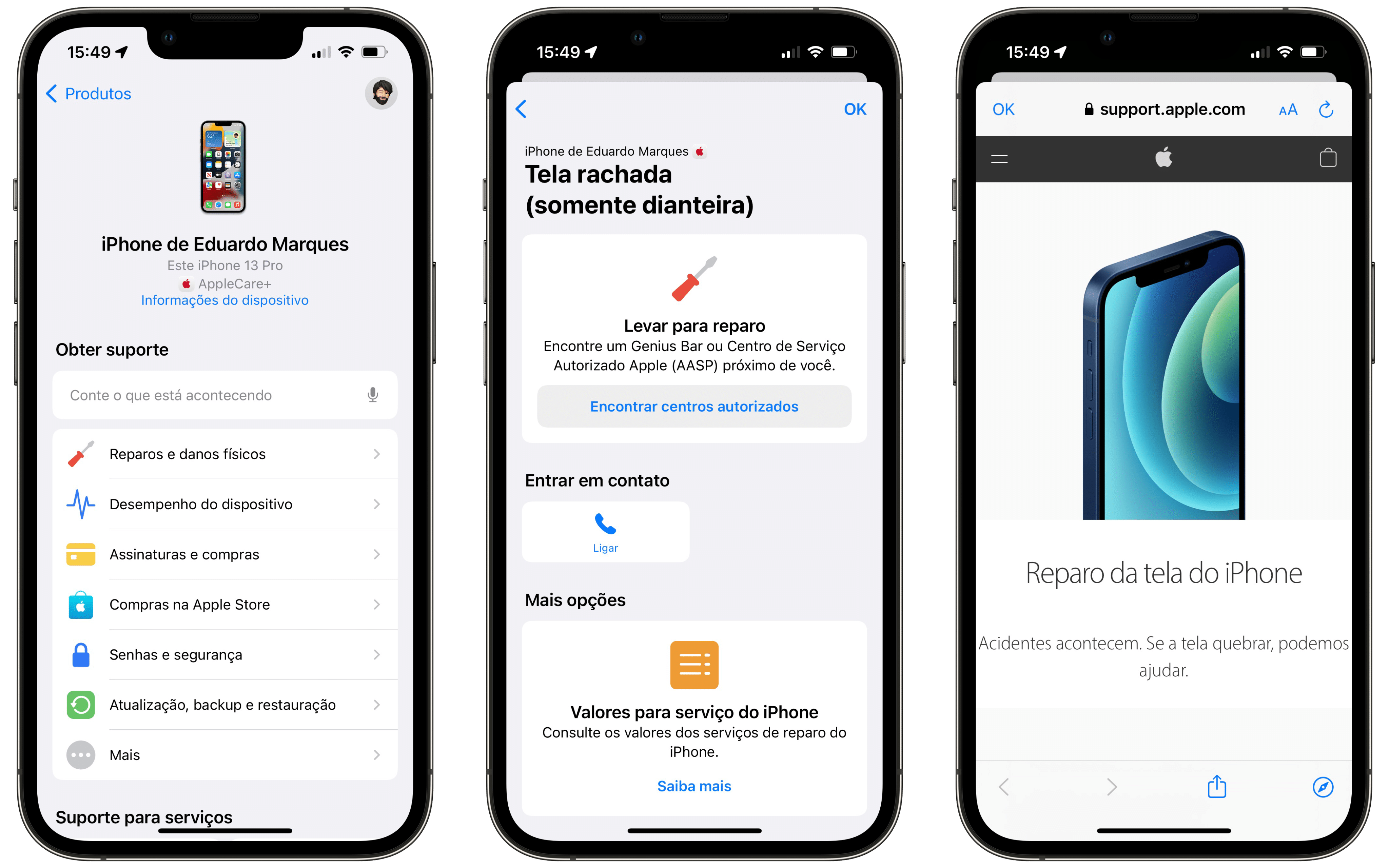 App Suporte da Apple agora mostra preços de reparo - MacMagazine