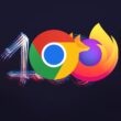 Logo do Chrome e do Firefox