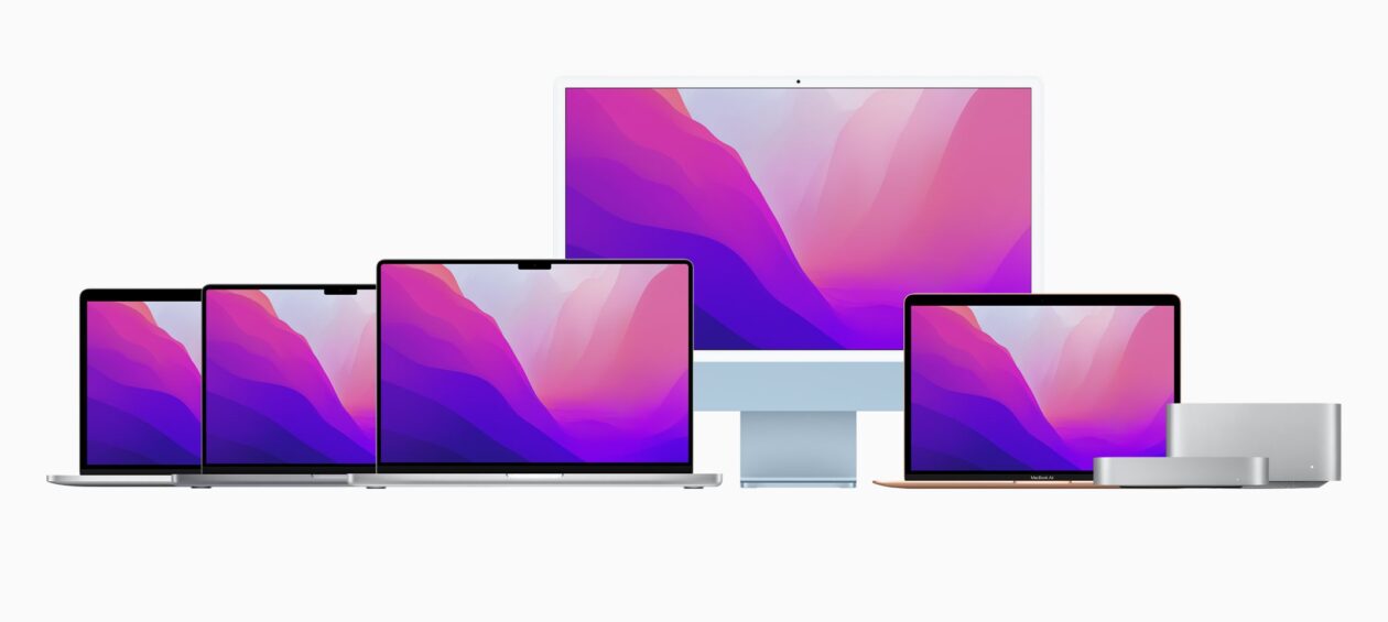 Linha completa de Macs com Apple Silicon
