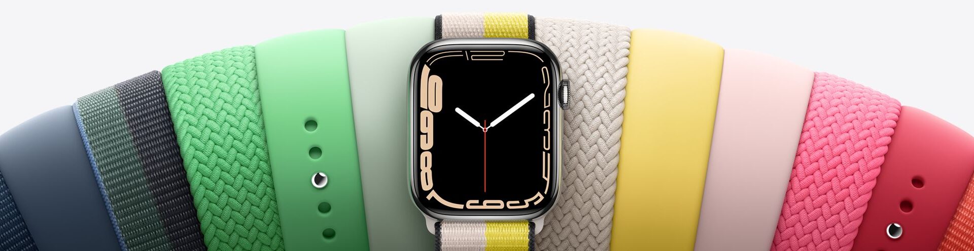 Novas cores de pulseiras para Apple Watches