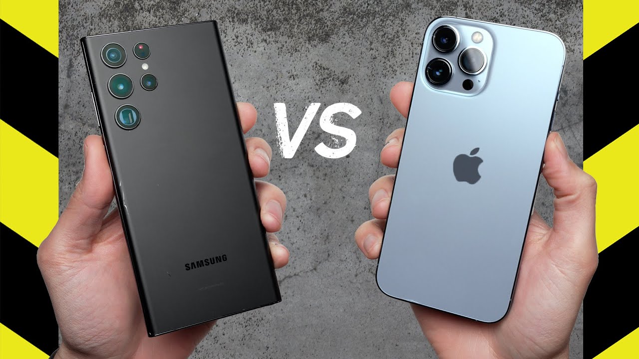Teste de queda: iPhone 13 Pro Max vs. Galaxy S22 Ultra