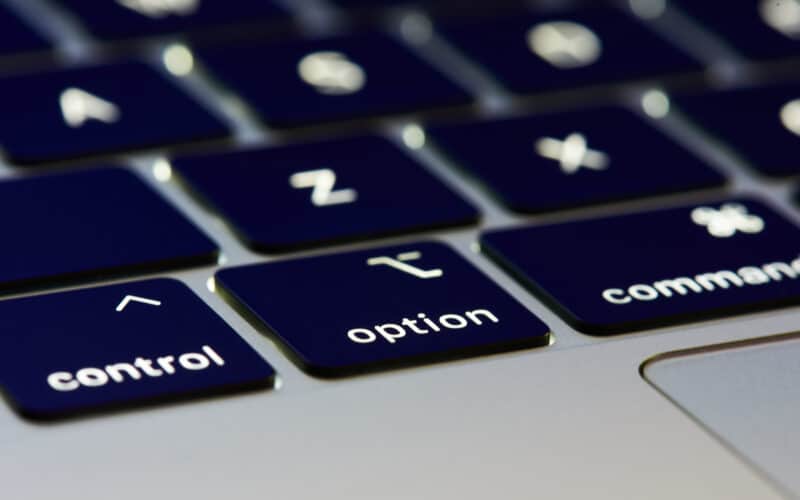 Teclado do Mac