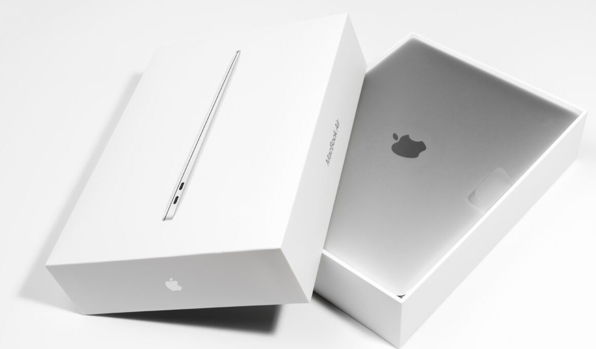 Caixa do MacBook Air