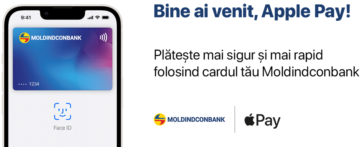 Apple Pay no Moldinconbank