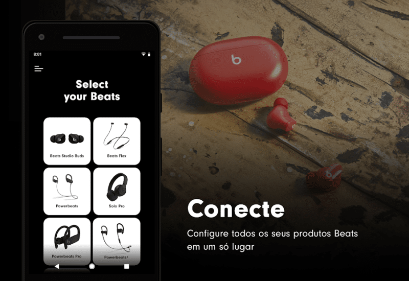 Aplicativo Beats para Android