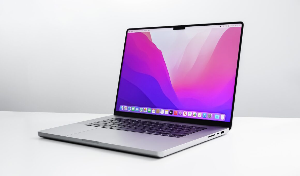 MacBook Pro de 16" com chip M1 Max