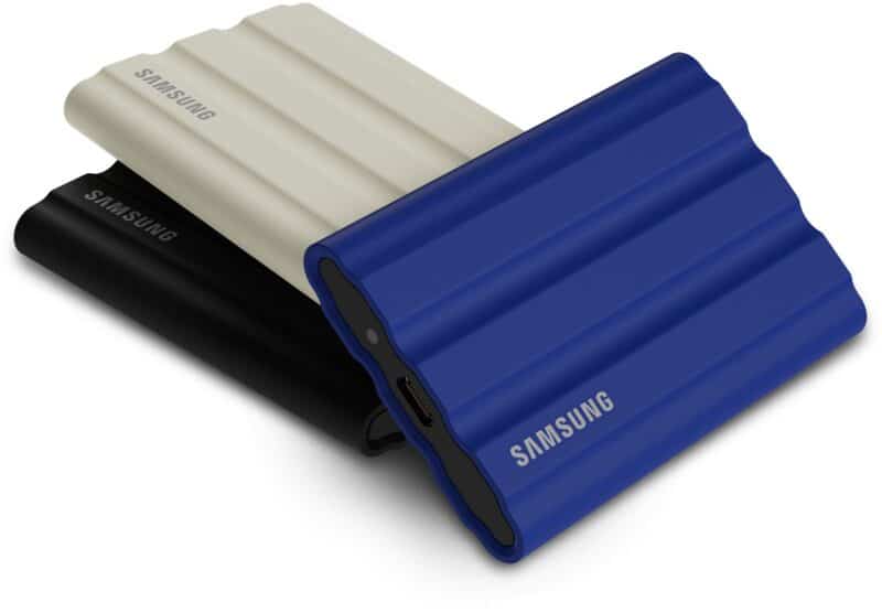 SSD externo T7 Shield, da Samsung
